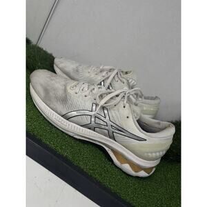 Asics Shoes Men Size 10 Gel Kayano 27 White Running Sneakers Trainers 1011A767